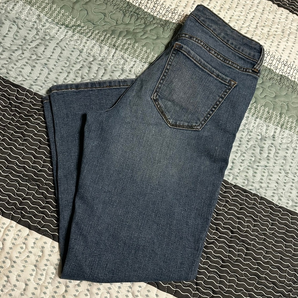 Nine West‎ Jeans Chrystie Capri Denim Cropped Pants Women's Size 4 Medium Wash